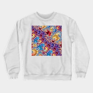 Detailed spiral pattern Crewneck Sweatshirt